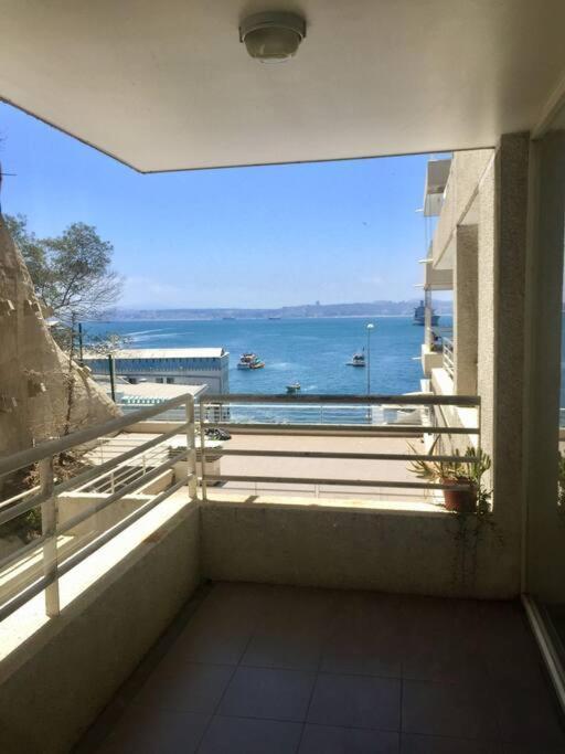 Grande Departamento, Frente Al Mar, Equipado. Apartman Valparaíso Kültér fotó